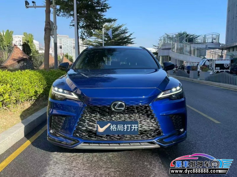 23年雷克萨斯RX轿车抵押车出售