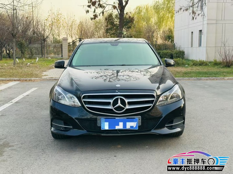 14年奔驰E轿车抵押车出售