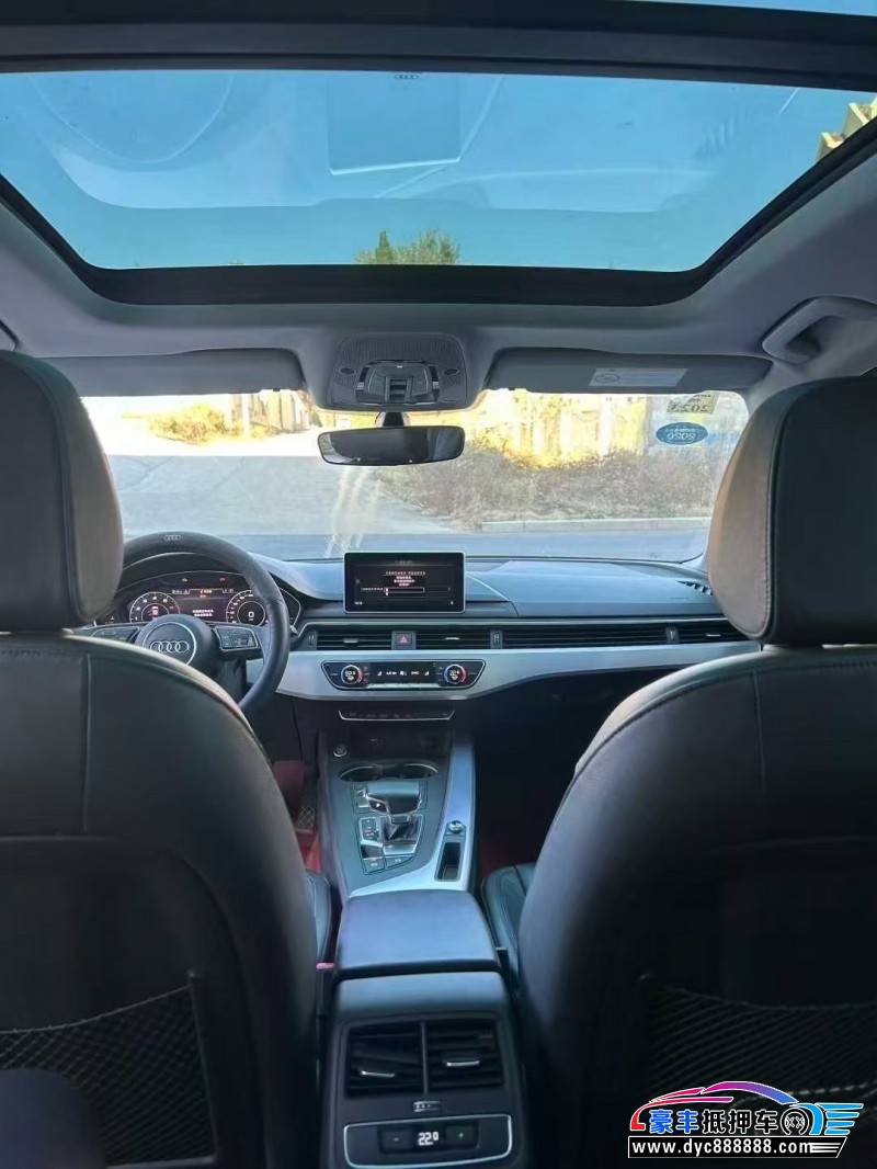 19年奥迪A4L轿车抵押车出售