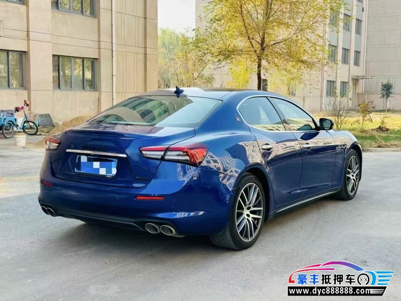 21年玛莎拉蒂Ghibli轿车抵押车出售