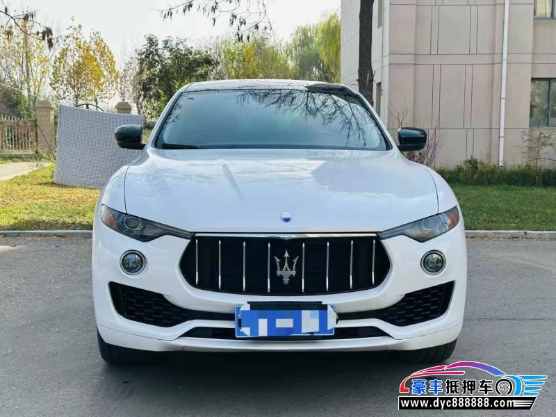 18年玛莎拉蒂莱万特轿车抵押车出售