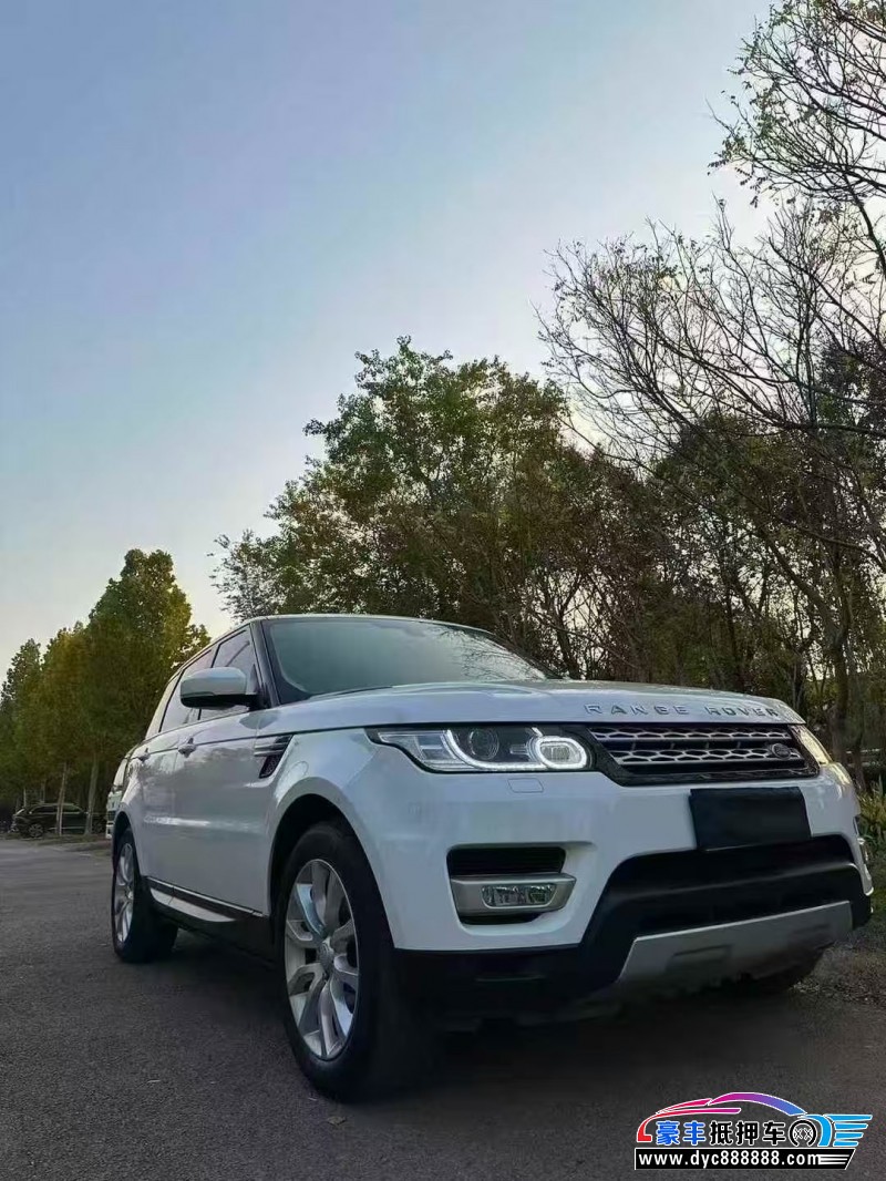 17年路虎揽胜运动版轿车抵押车出售
