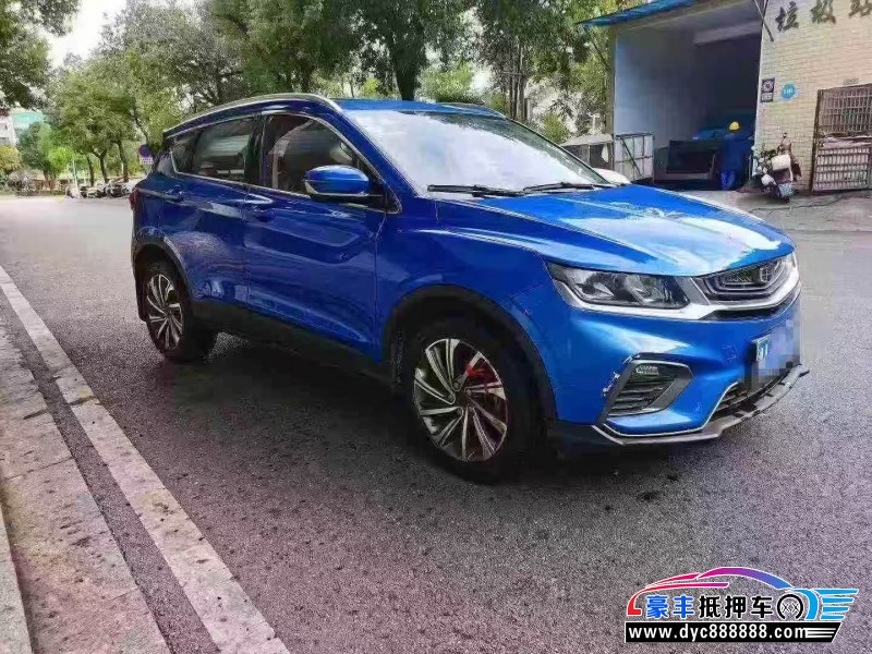 18年吉利缤越轿车抵押车出售