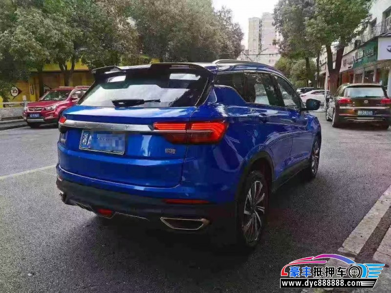 18年吉利缤越轿车抵押车出售