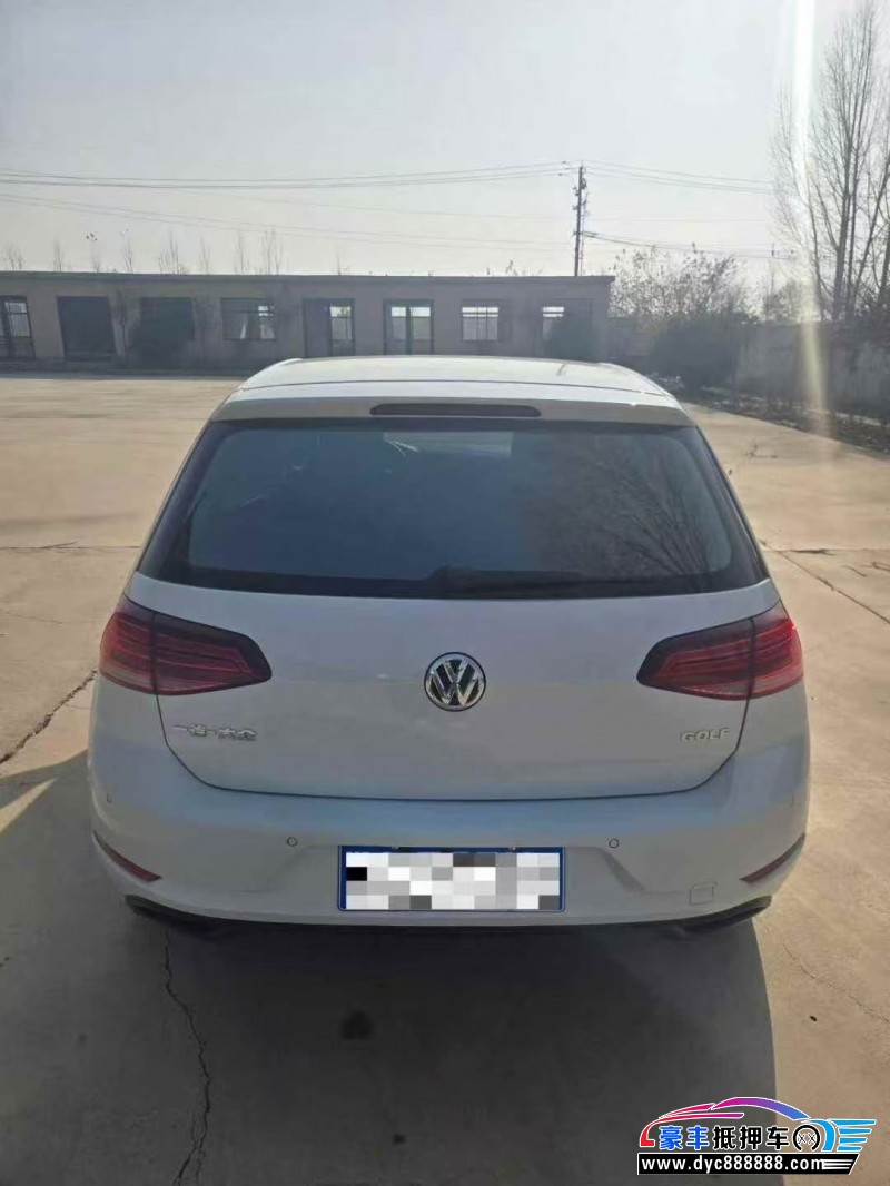19年大众高尔夫轿车抵押车出售