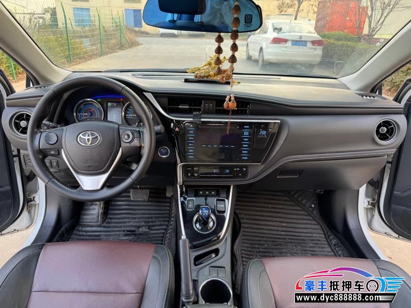 19年丰田卡罗拉轿车抵押车出售