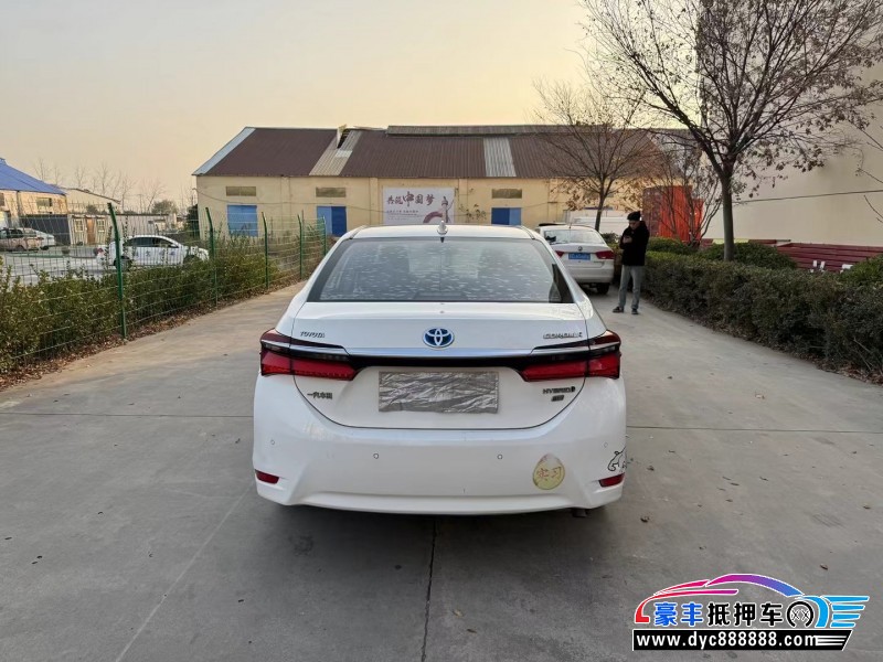 19年丰田卡罗拉轿车抵押车出售