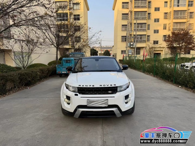 13年路虎揽胜极光轿车抵押车出售