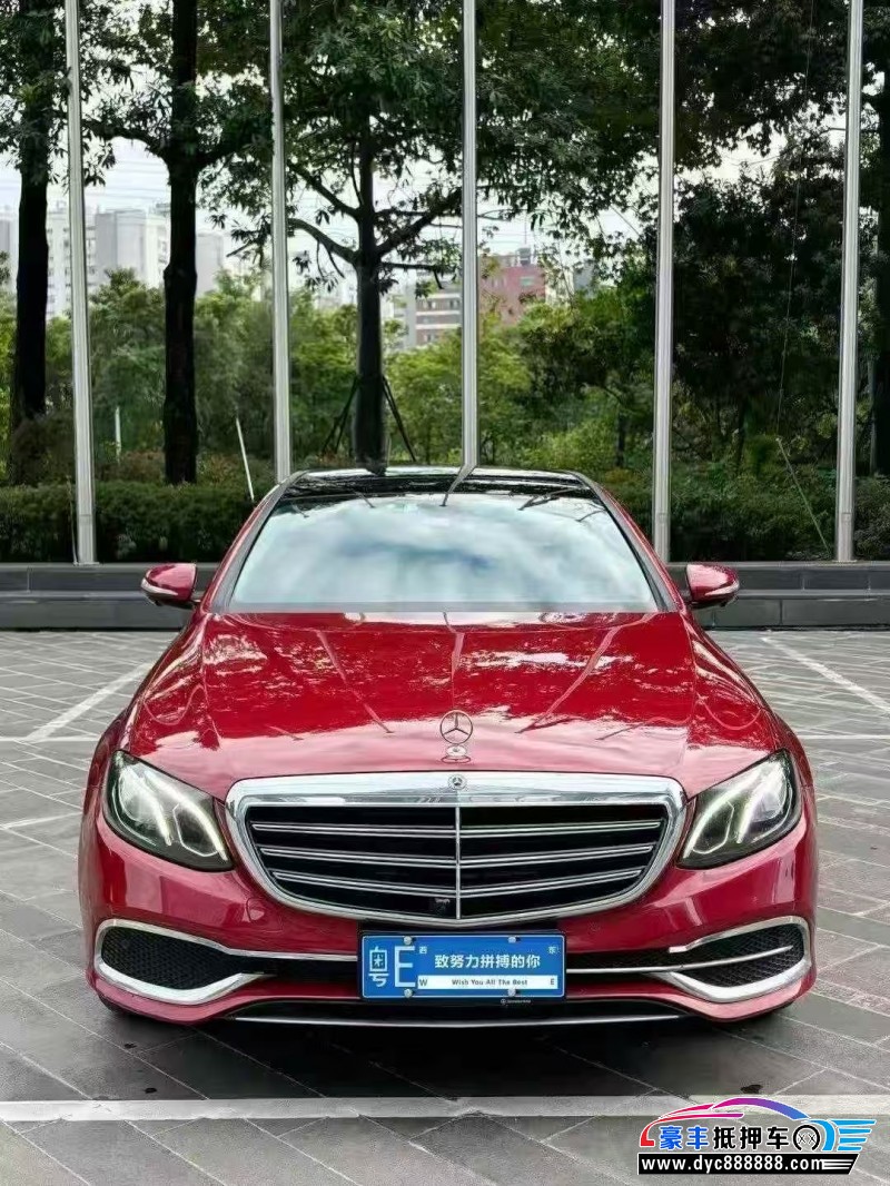 18年奔驰E轿车抵押车出售