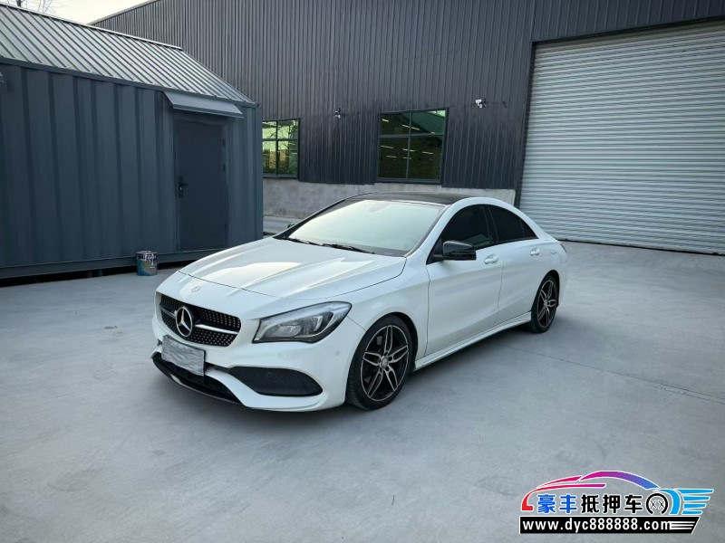 17年奔驰CLA轿车抵押车出售