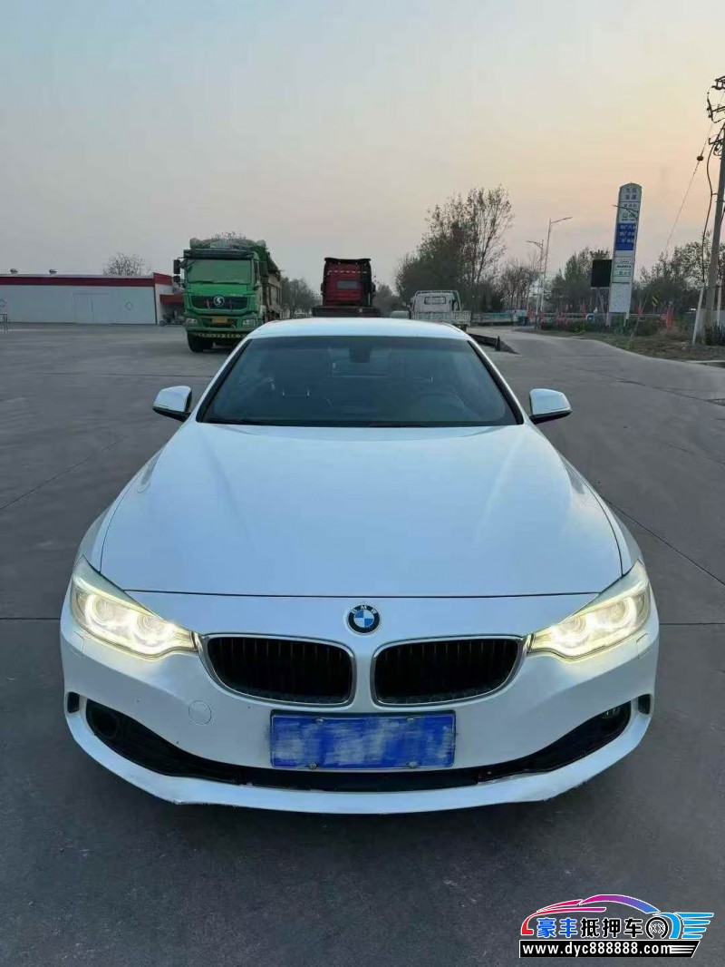 15年宝马4系跑车抵押车出售