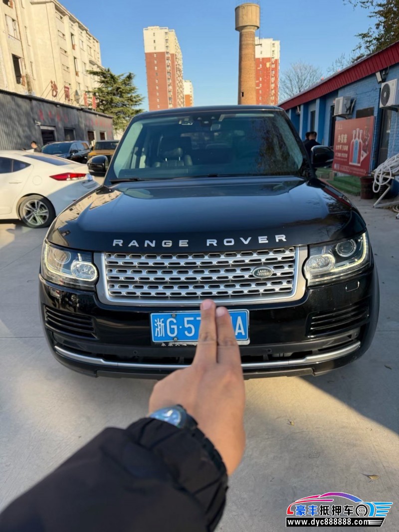 17年路虎揽胜行政轿车抵押车出售