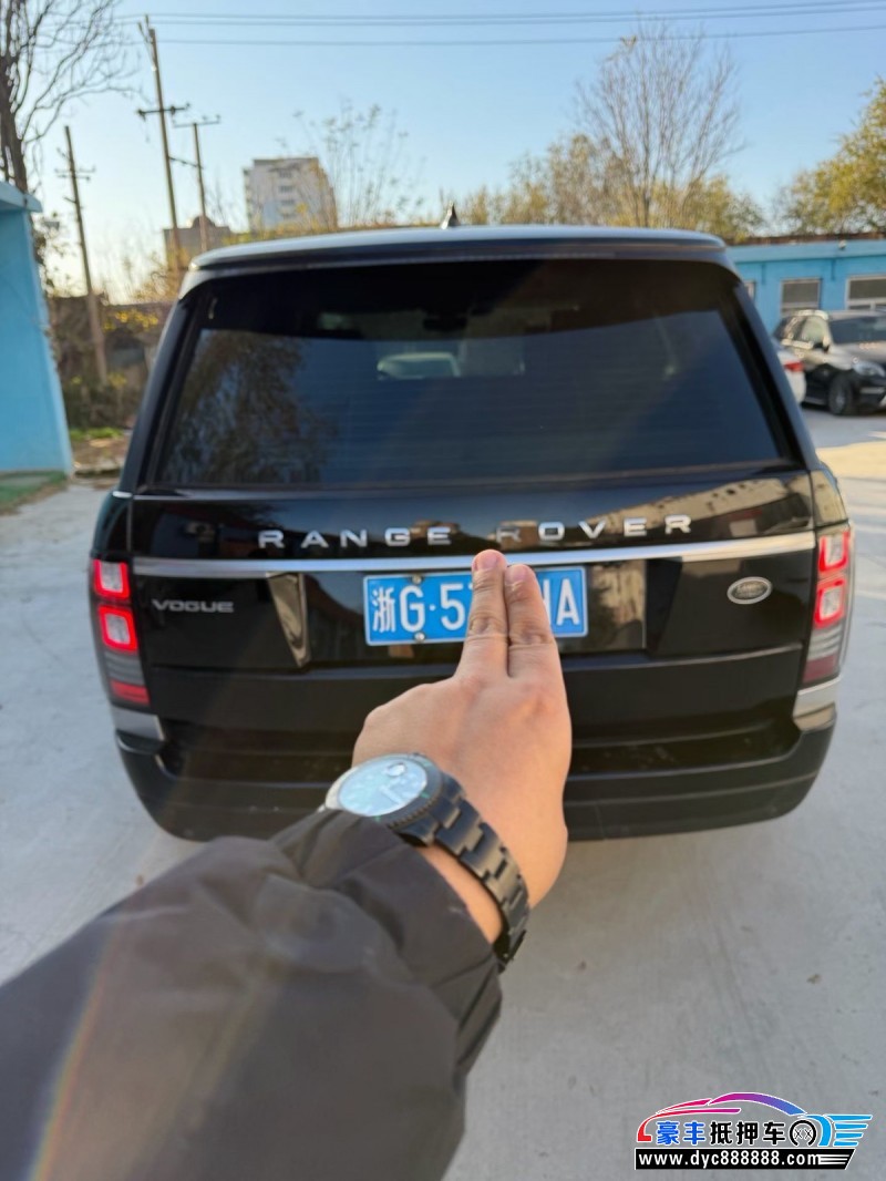 17年路虎揽胜行政轿车抵押车出售