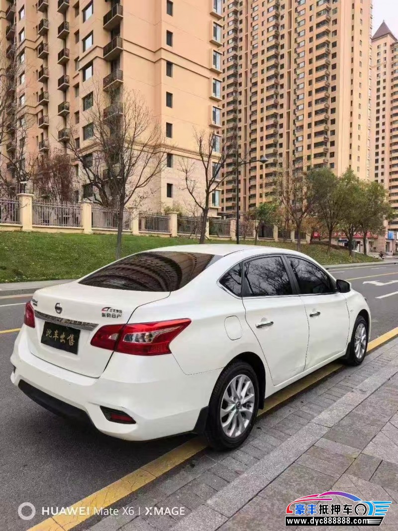 24年日产轩逸轿车抵押车出售