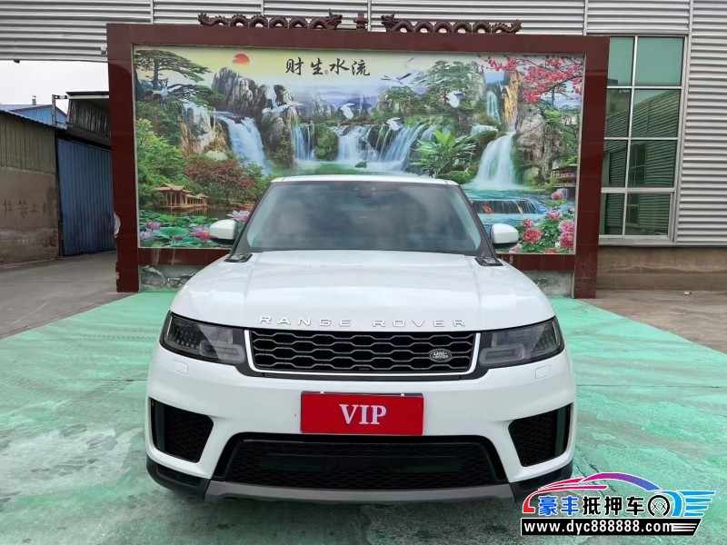 21年路虎揽胜运动版轿车抵押车出售