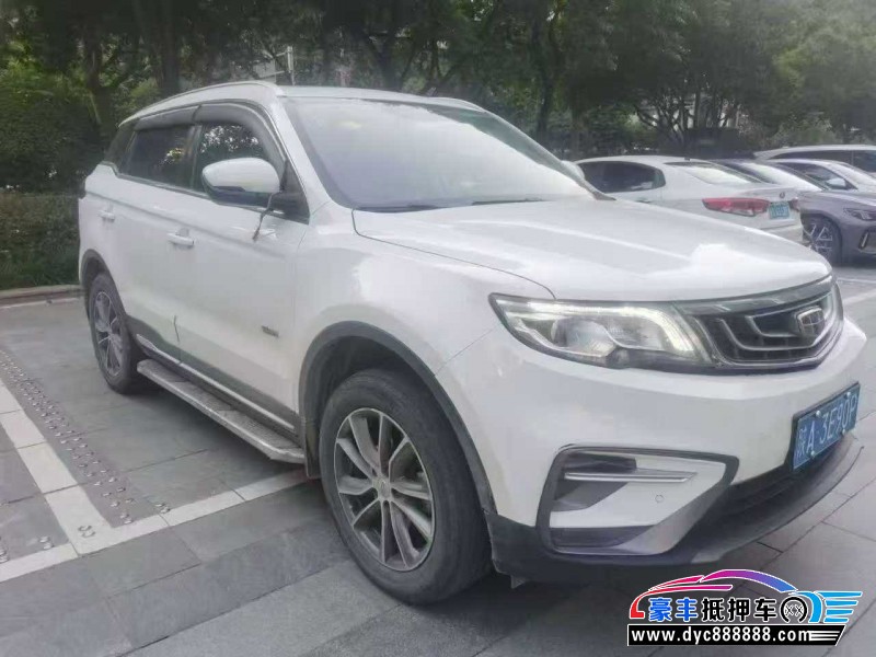 19年吉利博越SUV抵押车出售