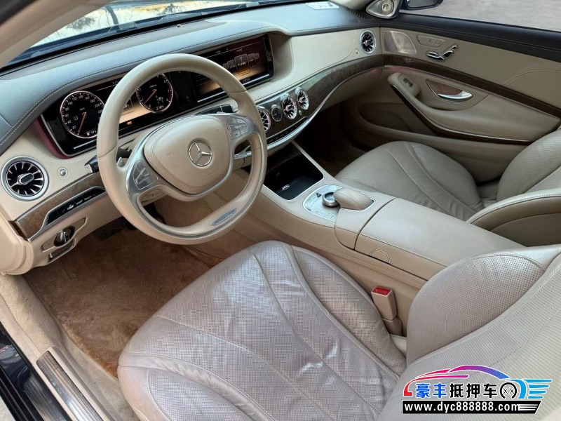 14年奔驰S轿车抵押车出售