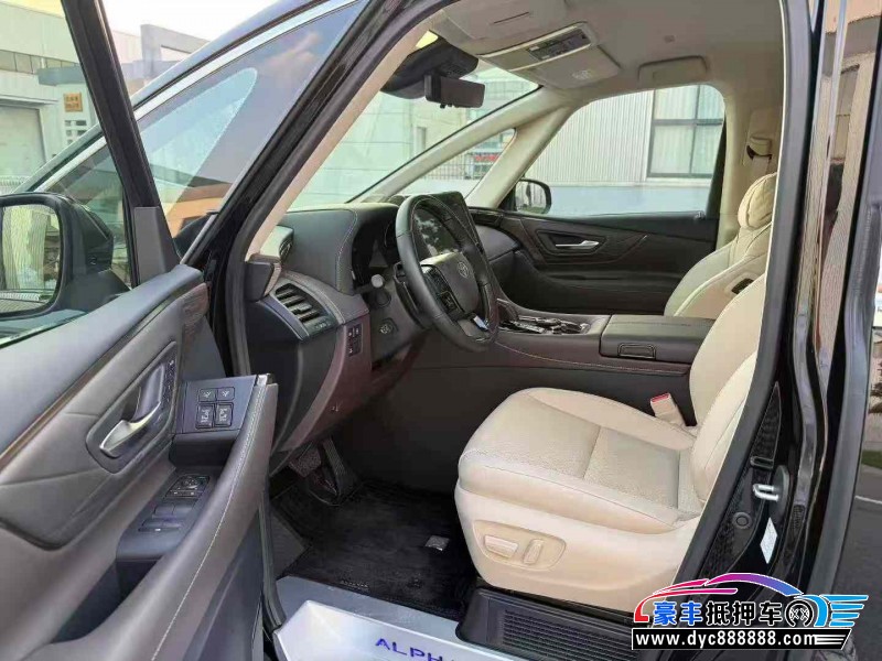 25年丰田埃尔法轿车抵押车出售