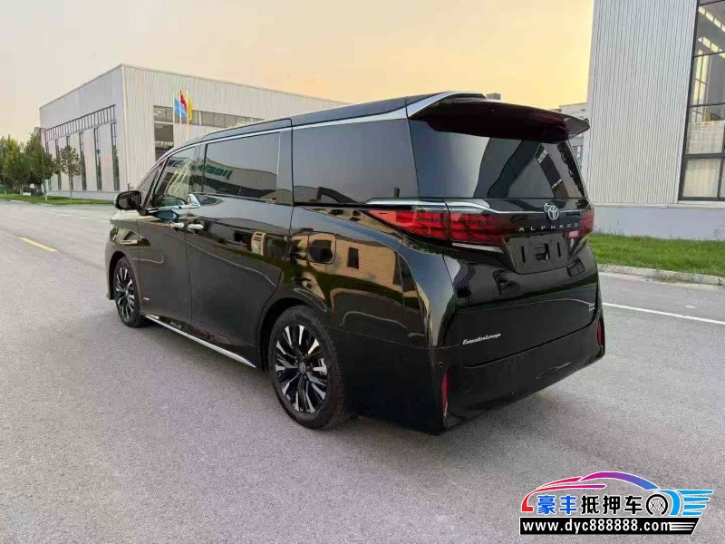 25年丰田埃尔法轿车抵押车出售