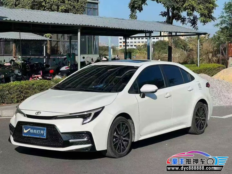 24年丰田雷凌轿车抵押车出售