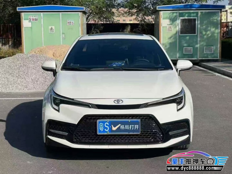 24年丰田雷凌轿车抵押车出售