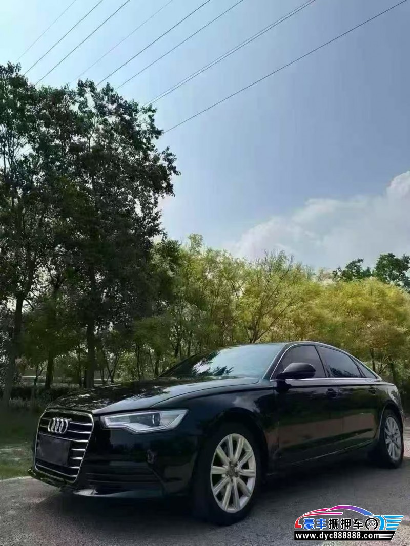 14年奥迪A6L轿车抵押车出售