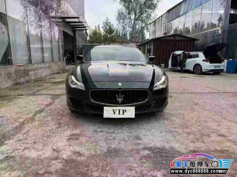 14年玛莎拉蒂总裁轿车抵押车出售