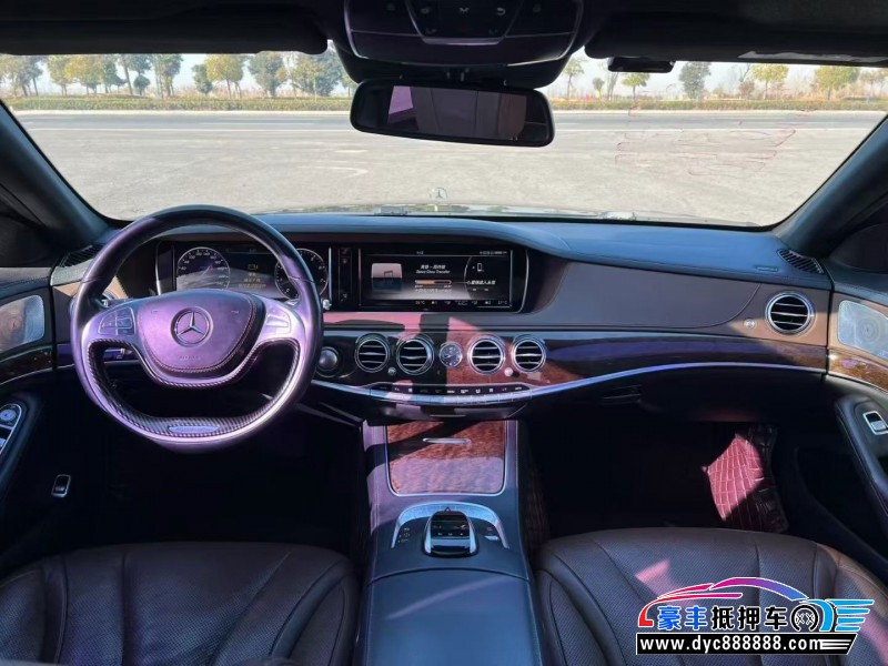 14年奔驰S轿车抵押车出售