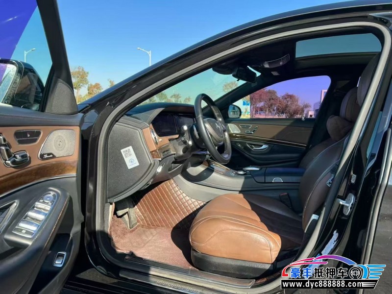 14年奔驰S轿车抵押车出售