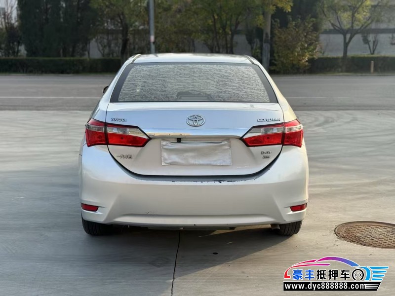 18年丰田卡罗拉轿车抵押车出售