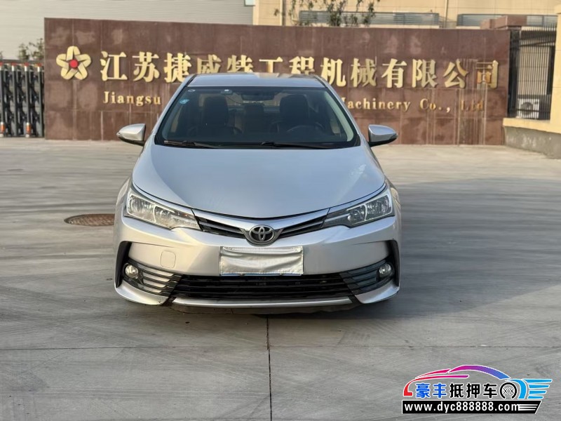 抵押车出售18年丰田卡罗拉轿车