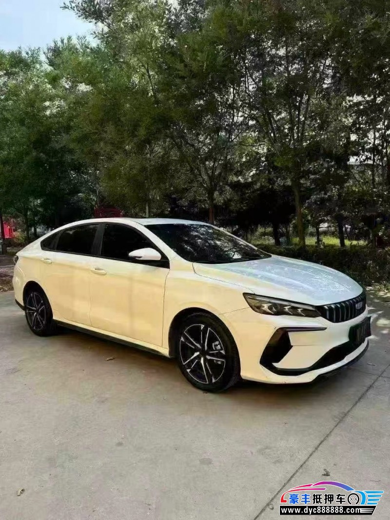 23年吉利缤瑞轿车抵押车出售