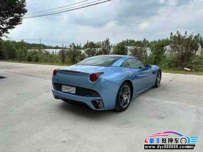 13年法拉利California轿车抵押车出售