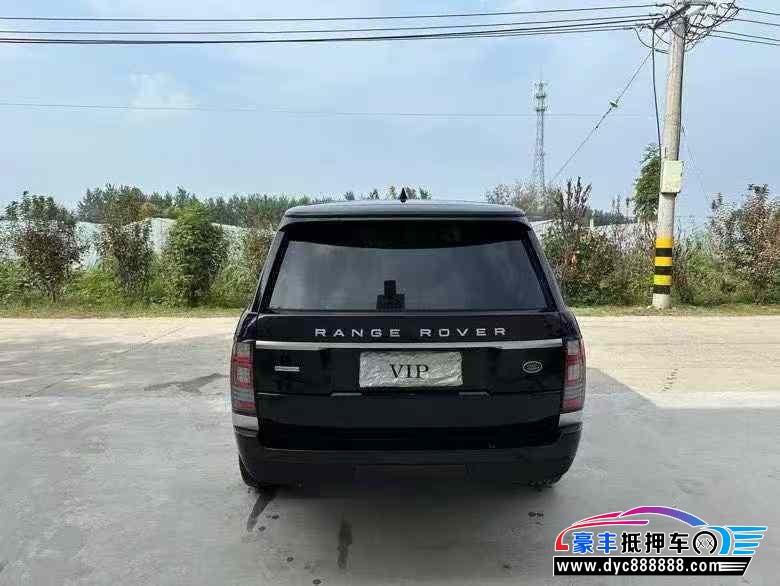 18年路虎揽胜行政轿车抵押车出售