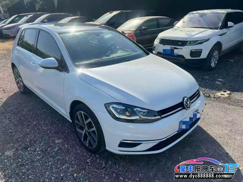 18年大众高尔夫轿车抵押车出售