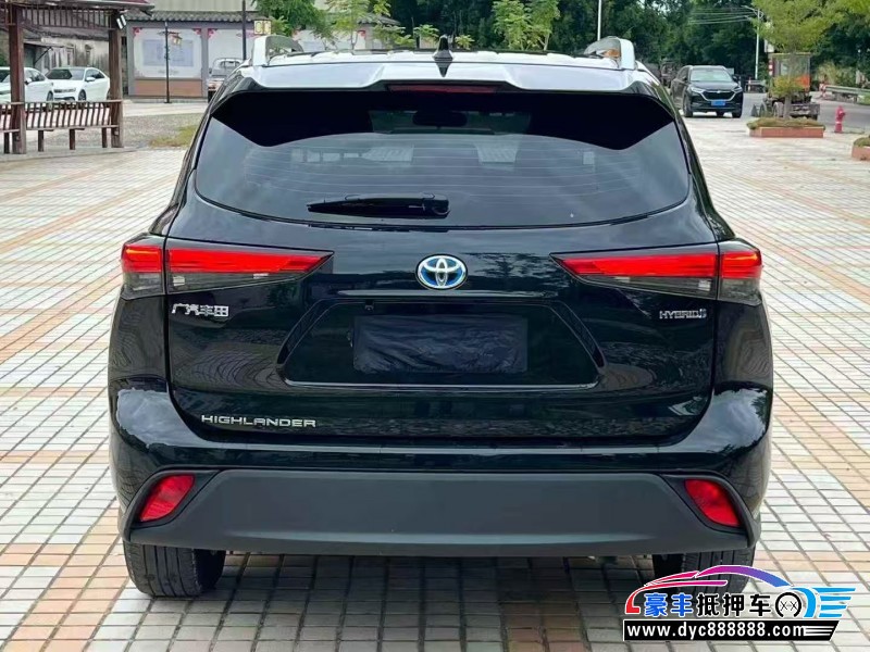 24年丰田汉兰达轿车抵押车出售