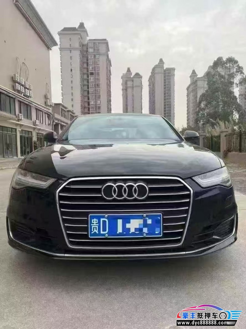 抵押车出售17年奥迪A6L轿车