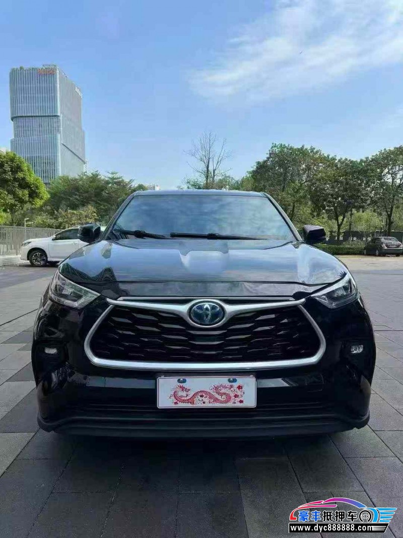 抵押车出售23年丰田汉兰达轿车