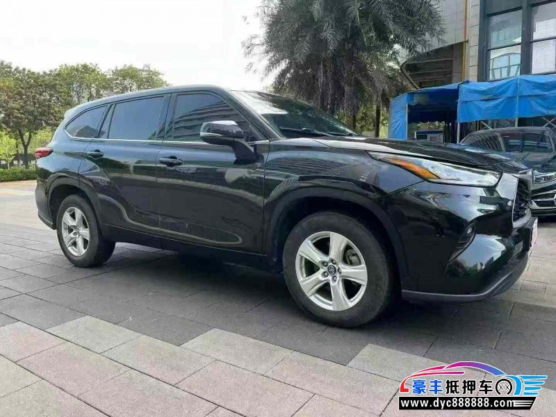 23年丰田汉兰达轿车抵押车出售