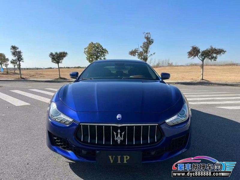 21年玛莎拉蒂Ghibli轿车抵押车出售