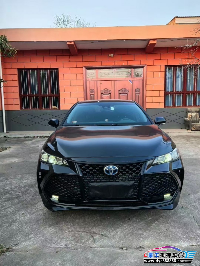 20年丰田亚洲龙轿车抵押车出售