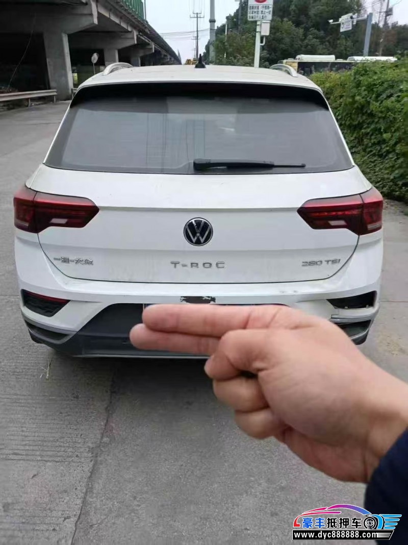 23年大众探歌轿车抵押车出售