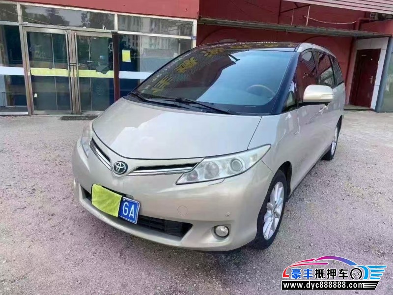 11年丰田普瑞维亚轿车抵押车出售