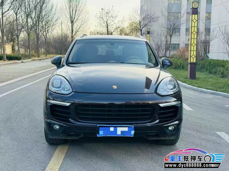 17年保时捷卡宴轿车抵押车出售