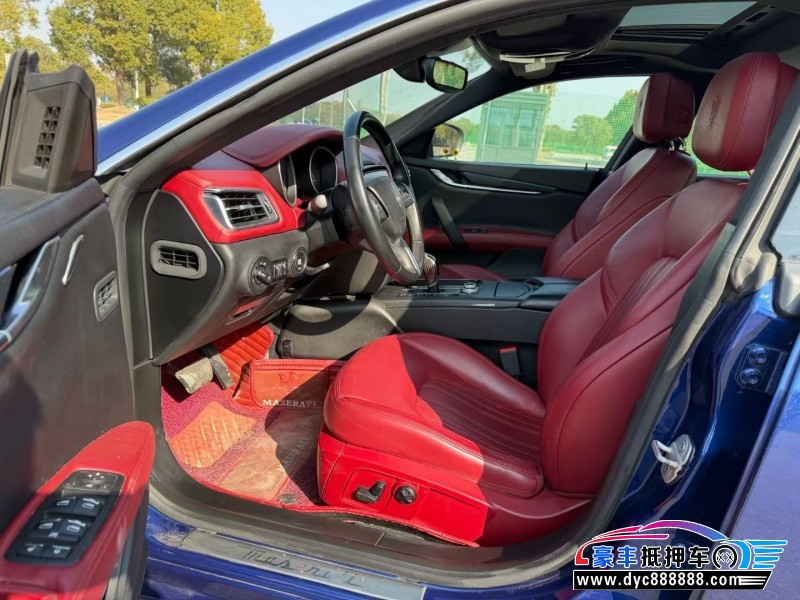 17年玛莎拉蒂Ghibli轿车抵押车出售