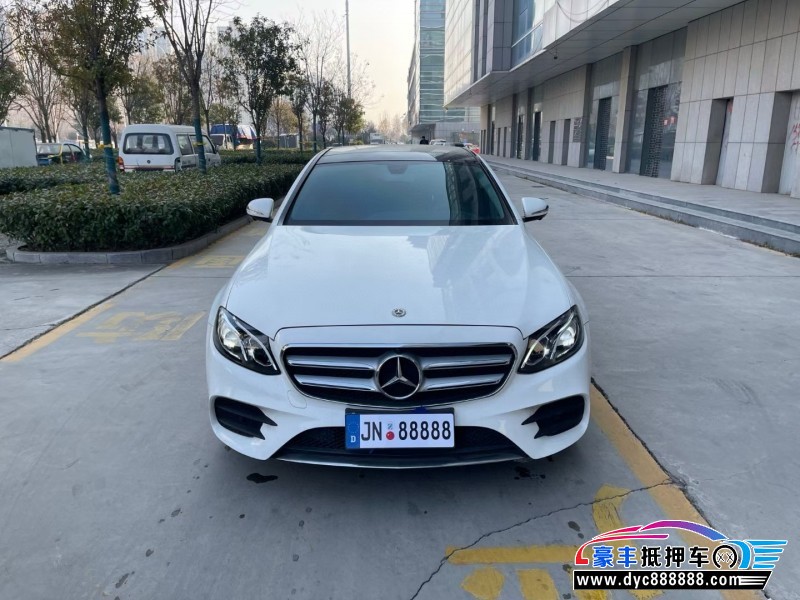 19年奔驰E轿车抵押车出售