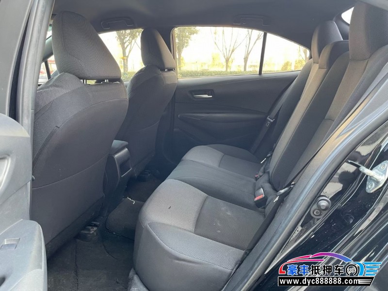 20年丰田雷凌轿车抵押车出售