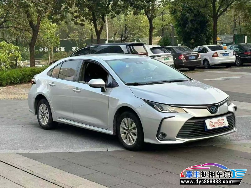 22年丰田卡罗拉轿车抵押车出售