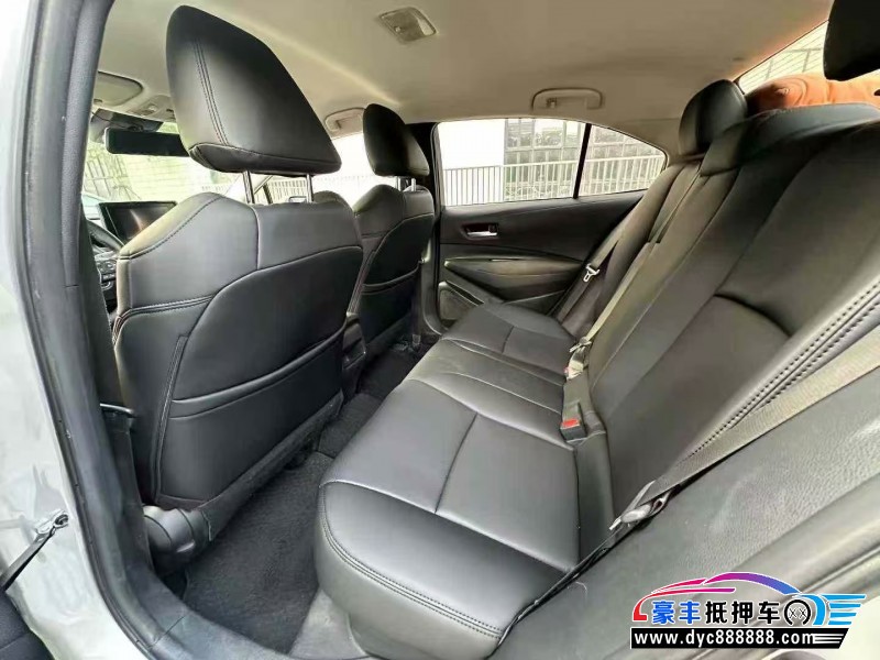 22年丰田卡罗拉轿车抵押车出售