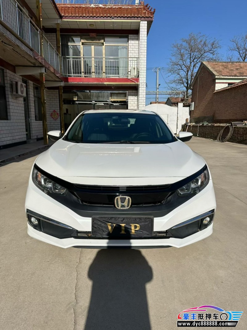 19年本田思域轿车抵押车出售